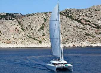 Crewed catamaran